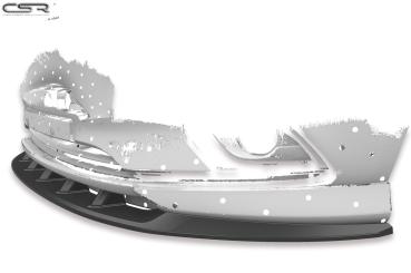CSR Frontspoiler | Cup-Spoilerlippe mit ABE für Opel Corsa E OPC-Line CSR-CSL154-L schwarz matt (Lackierung erforderlich)