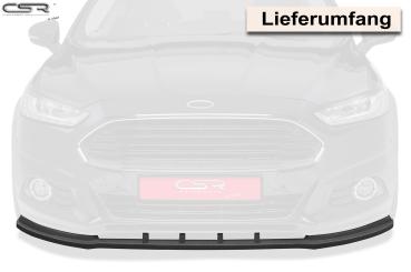CSR Frontspoiler | Cup-Spoilerlippe mit ABE für Ford Mondeo MK5 CSL178-G Glossy schwarz Hochglanz (keine Lackierung erforderlich)
