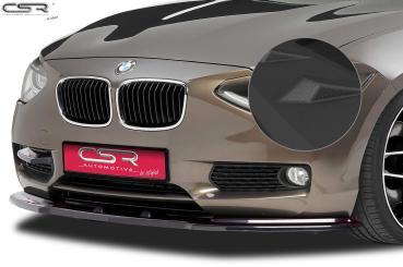CSR Frontspoiler | Cup-Spoilerlippe mit ABE für BMW 1er F20/F21 CSL199-S schwarz matt strukturiert (keine Lackierung erforderlich)