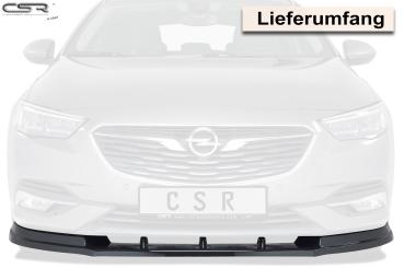 CSR Frontspoiler | Cup-Spoilerlippe mit ABE für Opel Insignia B CSL310-M Carbon Look matt strukturiert (keine Lackierung erforderlich)