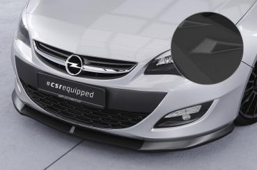 CSR Frontspoiler | Cup-Spoilerlippe mit ABE für Opel Astra J CSL311-S schwarz matt strukturiert (keine Lackierung erforderlich)