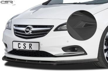 CSR Frontspoiler | Cup-Spoilerlippe mit ABE für Opel Cascada CSL314-L schwarz matt (Lackierung erforderlich)