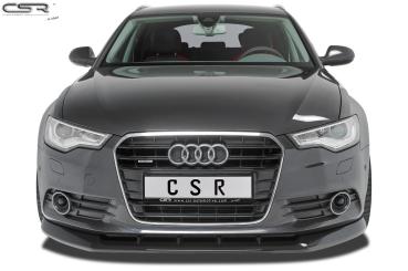 CSR Frontspoiler | Cup-Spoilerlippe mit ABE für Audi A6 C7 4G CSL325-K Kupfer matt (keine Lackierung erforderlich)