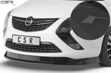 CSR Frontspoiler | Cup-Spoilerlippe mit ABE für Opel Zafira C Tourer CSL326-S schwarz matt strukturiert (keine Lackierung erforderlich)