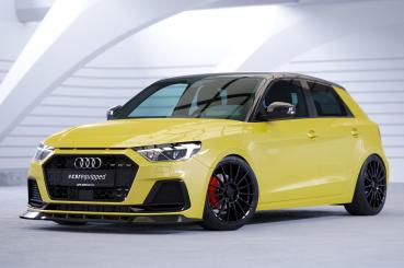 CSR Frontspoiler | Cup-Spoilerlippe mit ABE für Audi A1 (Typ GB) CSL328-K Kupfer matt (keine Lackierung erforderlich)