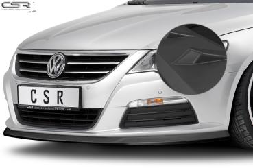 CSR Frontspoiler | Cup-Spoilerlippe mit ABE für VW Passat CC CSL341-L schwarz matt (Lackierung erforderlich)