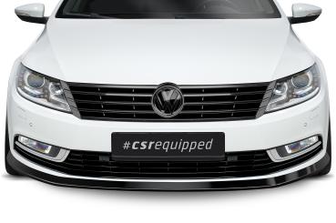 CSR Frontspoiler | Cup-Spoilerlippe mit ABE für VW CC CSL342-K Kupfer matt (keine Lackierung erforderlich)