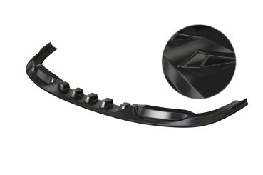 CSR Frontspoiler | Cup-Spoilerlippe mit ABE für VW Passat B6 R36 CSL343-G Glossy schwarz Hochglanz (keine Lackierung erforderlich)