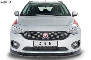 CSR Frontspoiler | Cup-Spoilerlippe mit ABE für Fiat Tipo (Typ 356) CSL344-G Glossy schwarz Hochglanz (keine Lackierung erforderlich)