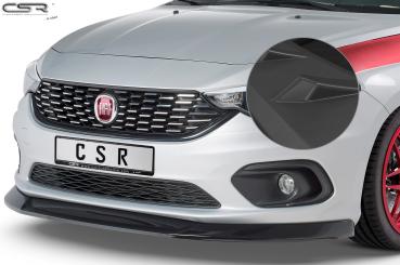 CSR Frontspoiler | Cup-Spoilerlippe mit ABE für Fiat Tipo (Typ 356) CSL344-L schwarz matt (Lackierung erforderlich)