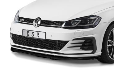 CSR Frontspoiler | Cup-Spoilerlippe mit ABE für VW Golf 7 GTI / GTD CSL345-K Kupfer matt (keine Lackierung erforderlich)