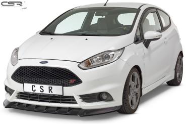 CSR Frontspoiler | Cup-Spoilerlippe mit ABE für Ford Fiesta MK7 ST CSL351-L schwarz matt (Lackierung erforderlich)