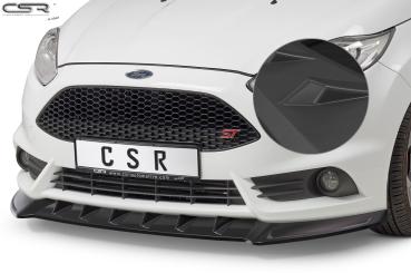 CSR Frontspoiler | Cup-Spoilerlippe mit ABE für Ford Fiesta MK7 ST CSL351-L schwarz matt (Lackierung erforderlich)