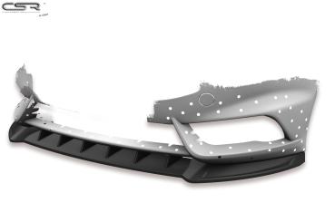 CSR Frontspoiler | Cup-Spoilerlippe mit ABE für Ford Fiesta MK7 ST CSL351-L schwarz matt (Lackierung erforderlich)