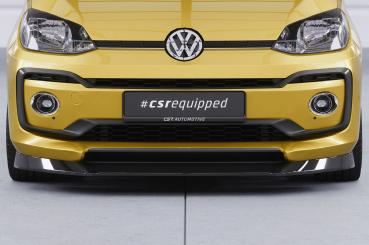 CSR Frontspoiler | Cup-Spoilerlippe mit ABE für VW up! CSL353-G Glossy schwarz glänzend (keine Lackierung erforderlich)