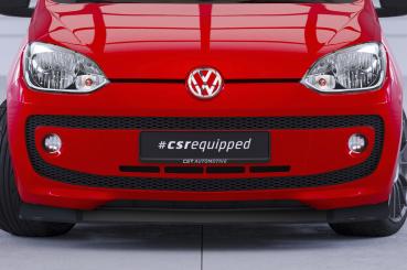 CSR Frontspoiler | Cup-Spoilerlippe mit ABE für VW up! CSL354-C Carbon Look glänzend (keine Lackierung erforderlich)