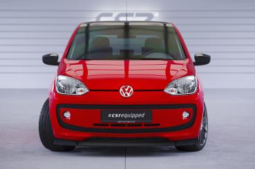CSR Frontspoiler | Cup-Spoilerlippe mit ABE für VW up! CSL354-C Carbon Look glänzend (keine Lackierung erforderlich)