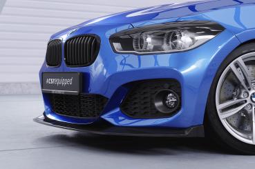 CSR Frontspoiler | Cup-Spoilerlippe mit ABE für BMW 1er F20/F21 M-Paket CSL356-S schwarz matt strukturiert (keine Lackierung erforderlich)