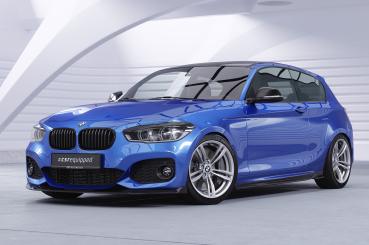 CSR Frontspoiler | Cup-Spoilerlippe mit ABE für BMW 1er F20/F21 M-Paket CSL356-S schwarz matt strukturiert (keine Lackierung erforderlich)