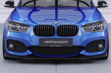 CSR Frontspoiler | Cup-Spoilerlippe mit ABE für BMW 1er F20/F21 M-Paket CSL356-S schwarz matt strukturiert (keine Lackierung erforderlich)