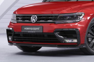 CSR Frontspoiler | Cup-Spoilerlippe mit ABE für VW Tiguan II (Typ AD1) R-Line CSL367-K Kupfer matt (keine Lackierung erforderlich)