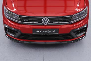 CSR Frontspoiler | Cup-Spoilerlippe mit ABE für VW Tiguan II (Typ AD1) R-Line CSL367-K Kupfer matt (keine Lackierung erforderlich)