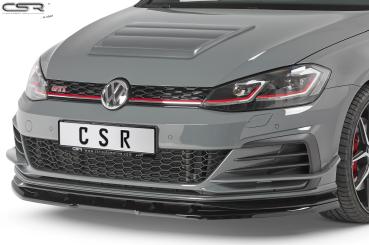 CSR Frontspoiler | Cup-Spoilerlippe mit ABE für VW Golf 7 GTI TCR CSL368-K Kupfer matt (keine Lackierung erforderlich)