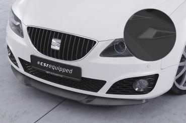 CSR Frontspoiler | Cup-Spoilerlippe mit ABE für Seat Exeo 3R CSL369-S schwarz matt strukturiert (keine Lackierung erforderlich)