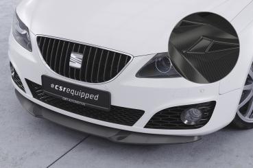 CSR Frontspoiler | Cup-Spoilerlippe mit ABE für Seat Exeo 3R CSL369-C Carbon Look Hochglanz (keine Lackierung erforderlich)