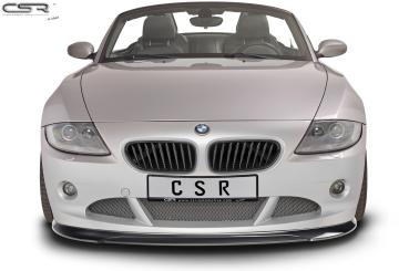 CSR Frontspoiler | Cup-Spoilerlippe mit ABE für BMW Z4 E85 CSL370-G Glossy schwarz Hochglanz (keine Lackierung erforderlich)