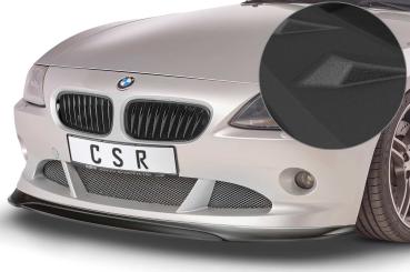 CSR Frontspoiler | Cup-Spoilerlippe mit ABE für BMW Z4 E85 CSL370-S schwarz matt strukturiert (keine Lackierung erforderlich)