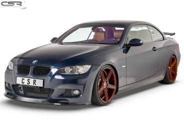 CSR Frontspoiler | Cup-Spoilerlippe mit ABE für BMW 3er E92/E93 M-Paket CSL372-G Glossy schwarz glänzend (keine Lackierung erforderlich)