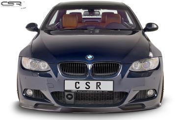 CSR Frontspoiler | Cup-Spoilerlippe mit ABE für BMW 3er E92/E93 M-Paket CSL372-G Glossy schwarz glänzend (keine Lackierung erforderlich)