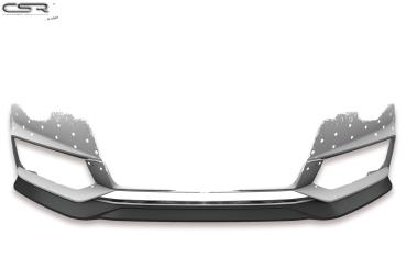 CSR Frontspoiler | Cup-Spoilerlippe mit ABE für Audi A4 B9 8W S-Line / S4 B9 8W CSL376-G Glossy schwarz glänzend (keine Lackierung erforderlich)