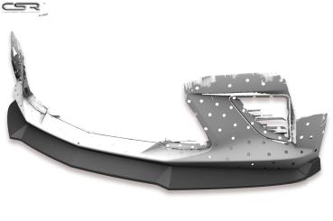 CSR Frontspoiler | Cup-Spoilerlippe mit ABE für Chevrolet Camaro 6 CSL379-G Glossy schwarz Hochglanz (keine Lackierung erforderlich)