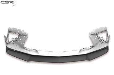 CSR Frontspoiler | Cup-Spoilerlippe mit ABE für Chevrolet Camaro 6 CSL379-G Glossy schwarz Hochglanz (keine Lackierung erforderlich)