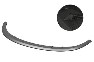 CSR Frontspoiler | Cup-Spoilerlippe mit ABE für VW Golf 5 R32 CSL381-M Carbon Look matt strukturiert (keine Lackierung erforderlich)