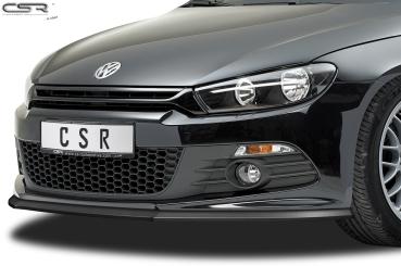 CSR Frontspoiler | Cup-Spoilerlippe mit ABE für VW Scirocco III R-Line CSL385-S schwarz matt strukturiert (keine Lackierung erforderlich)