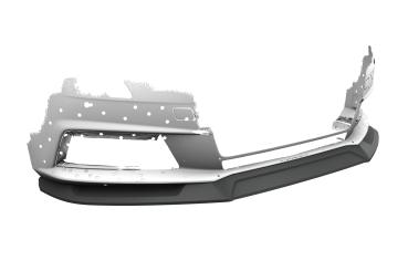 CSR Frontspoiler | Cup-Spoilerlippe mit ABE für Audi A4 B9 (Typ 8W) CSL387-S Strukturiert schwarz matt (keine Lackierung erforderlich)