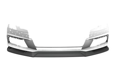 CSR Frontspoiler | Cup-Spoilerlippe mit ABE für Audi A4 B9 (Typ 8W) CSL387-S Strukturiert schwarz matt (keine Lackierung erforderlich)