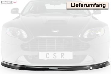 CSR Frontspoiler | Cup-Spoilerlippe mit ABE für Aston Martin Vantage CSL392-S schwarz matt strukturiert (keine Lackierung erforderlich)
