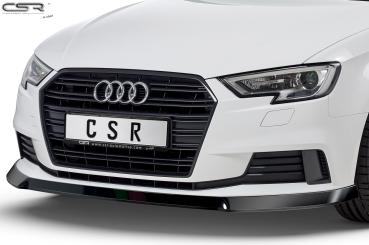 CSR Frontspoiler | Cup-Spoilerlippe mit ABE für Audi A3 8V CSL393-K Kupfer matt (keine Lackierung erforderlich)