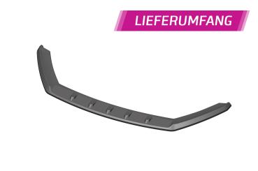 CSR Frontspoiler | Cup-Spoilerlippe mit ABE für Seat Leon 3 (Typ 5F) CSL394-L Lackierung erforderlich (schwarz matt)