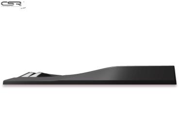 CSR Frontspoiler | Cup-Spoilerlippe mit ABE für VW Golf 7 R CSL395-L Lackierung erforderlich (schwarz matt)