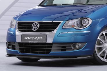 CSR Frontspoiler | Cup-Spoilerlippe mit ABE für VW Touran I (Typ 1T) CSL396-K Kupfer matt (keine Lackierung erforderlich)