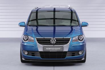 CSR Frontspoiler | Cup-Spoilerlippe mit ABE für VW Touran I (Typ 1T) CSL396-K Kupfer matt (keine Lackierung erforderlich)