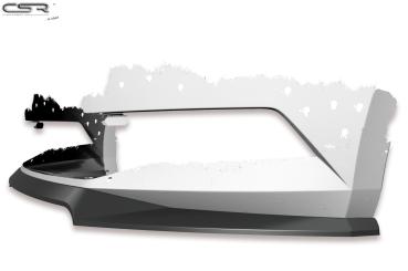 CSR Frontspoiler | Cup-Spoilerlippe mit ABE für Skoda Superb III (3V) CSL401-L schwarz matt (Lackierung erforderlich)