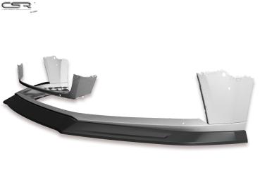 CSR Frontspoiler | Cup-Spoilerlippe mit ABE für Audi A5 F5 S-Line / S5 F5 CSL403-L schwarz matt (Lackierung erforderlich)