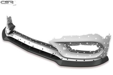CSR Frontspoiler | Cup-Spoilerlippe mit ABE für Mercedes-Benz C-Klasse 205 AMG-Line CSL408-G Glossy schwarz Hochglanz (keine Lackierung erforderlich)