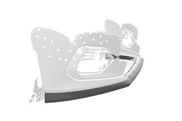 CSR Frontspoiler | Cup-Spoilerlippe mit ABE für Ford Fiesta MK8 ST/ST-Line CSL409-S schwarz matt strukturiert (keine Lackierung erforderlich)